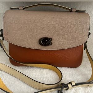 Coach Cassie Two-Tone Crossbody Bag
